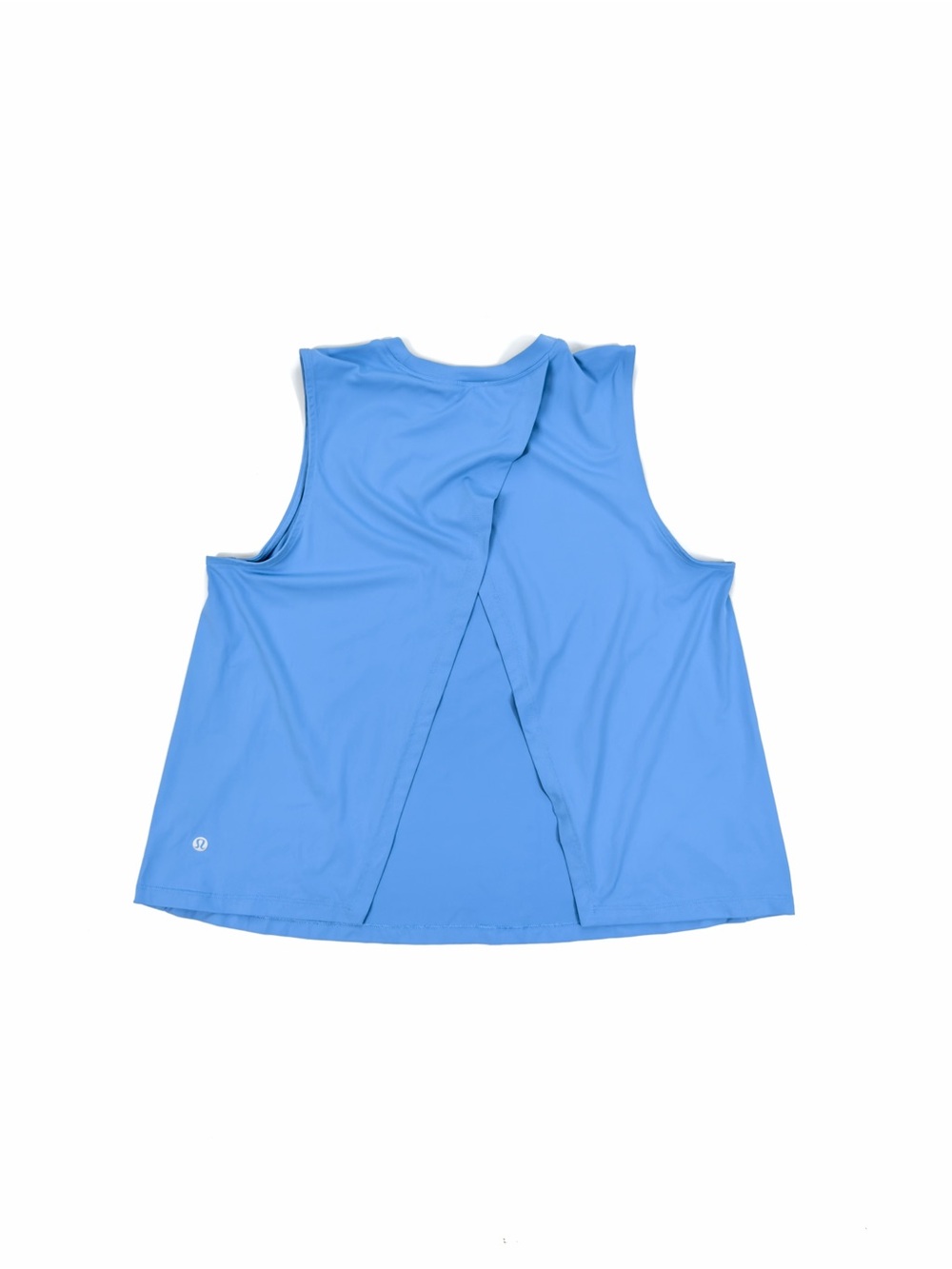 Lululemon Pace Crush Cross-Back Graphic Tank Top Size S • Blue